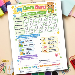 My Chore Chart! 🌟