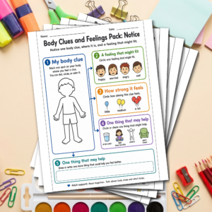 Body Clues Worksheet Bundle