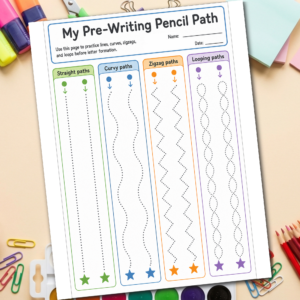 My Pre-Writing Pencil Path